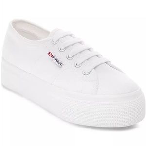 Superga Platform lace-up sneakers